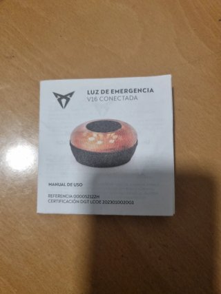 Baliza de Emergencia V16 Conectada Cupra