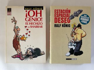 Lote 6 novelas gráficas de Ralf König en español