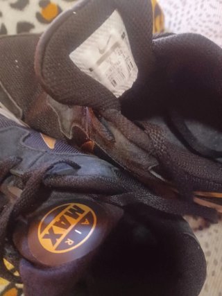 Deportivas Nike Air Max Mujer Negro/Dorado