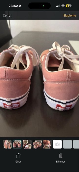 Zapatillas Vans Old Skool Rosa talla 37