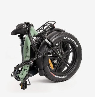 Bicicleta Eléctrica Fat Bike Verde