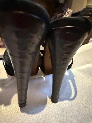 Sandalias Lotusse Piel Negra