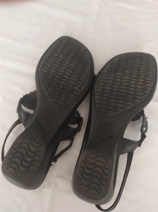 Sandalias Geox negras Mujer. 38