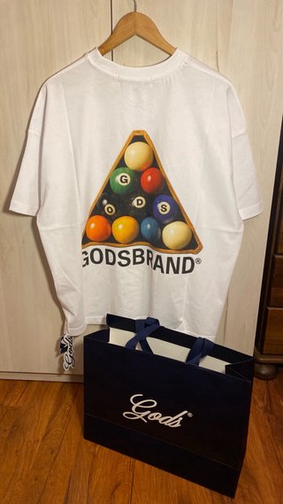 Camiseta Godsbrand “Billiard White Tee”