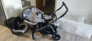 Carro de bebé Peg Perego con silla coche