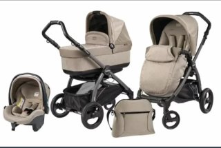 Carro de bebé Peg Perego con silla coche