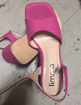Sandalias Limma rosa plataforma