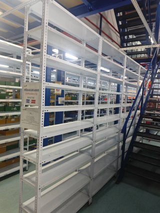 Estanterías metálicas blancas Varias medidas