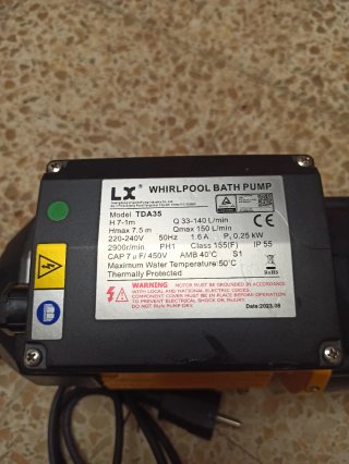 Bomba Agua Whirlpool LX TDA35