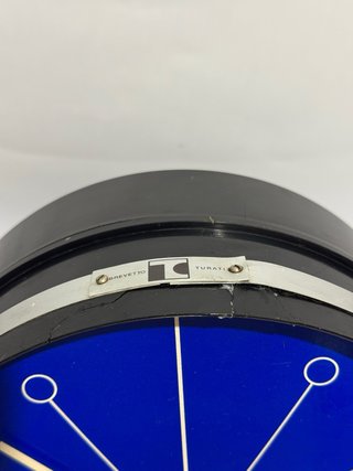 Orologio da tavolo Hertz vintage calendario