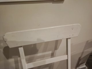 Juego de 2 Sillas Plegables Blancas