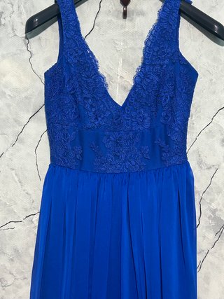 Vestido azul elegante talla M