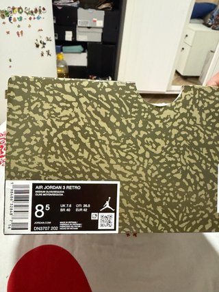 Jordan 3 Retro Verde Oliva