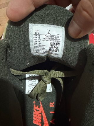 Jordan 3 Retro Verde Oliva