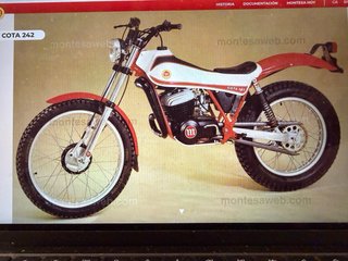Faro Montesa Enduro 250 / Cota 242 - Buen estado