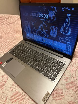 Portátil Lenovo Gris Plata