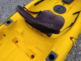 Kayak de pesca Moken amarillo