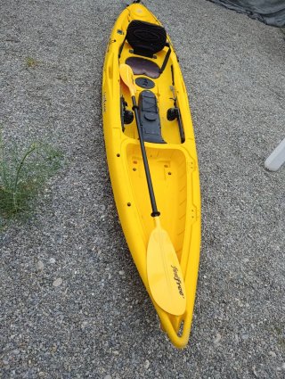 Kayak de pesca Moken amarillo