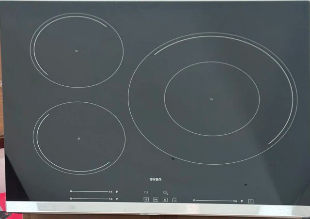 Placa Inducción Svan 3 Zonas diseño elegante