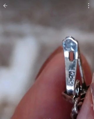 Pendientes Plata antiguos