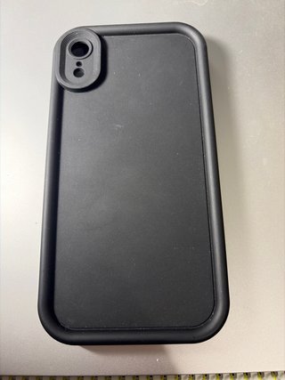 Custodia nera per iPhone XR