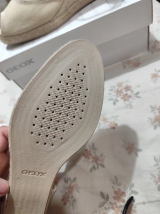 Geox Mujer Cuñas Beige