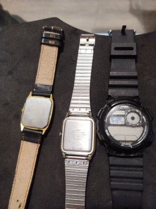 Lote 3 Relojes Casio y Orient