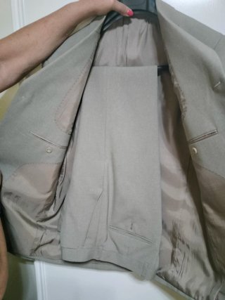 Traje gris con pantalón Tailoring