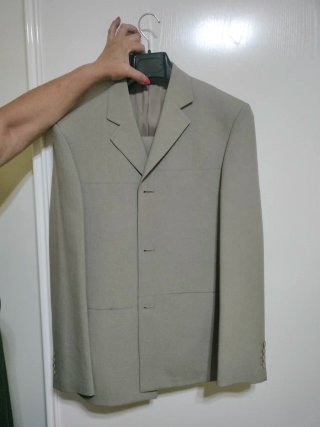 Traje gris con pantalón Tailoring