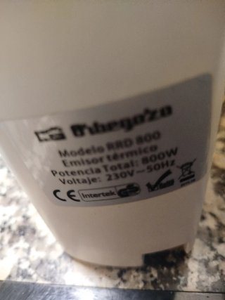 Radiador Eléctrico Orbegozo Blanco