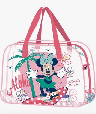 Bolso Playa Minnie Mouse Transparente