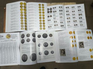 Lote deCatálogos de monedas