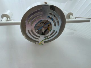 Lámpara de techo 3 focos metal