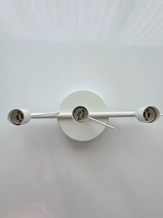 Lámpara de techo 3 focos metal