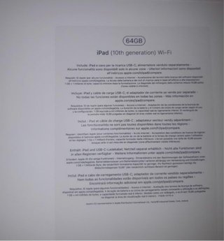 iPad 10ª Gen