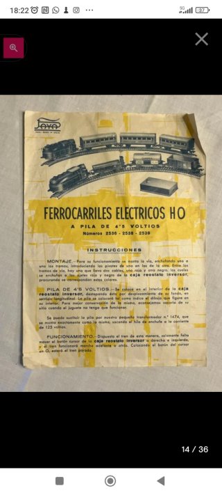 2 Trenes Antiguos Paya HO (ÚLTIMO PRECIO)