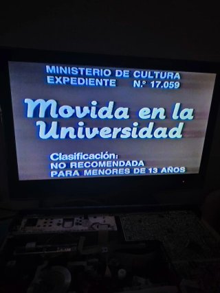 Movida en la Universidad VHS Comedia