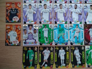 33 Cromos Real Madrid Adrenalyn 25/26