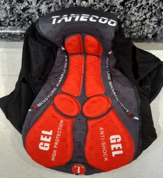 Culote Ciclismo Talla XL Nero+Azul con Etiqueta