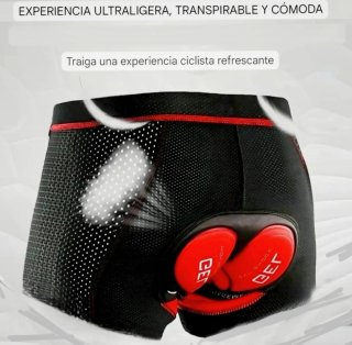 Culote Ciclismo Talla XL Nero+Azul con Etiqueta
