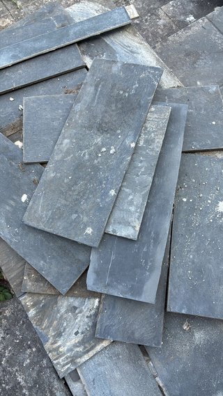 Losas de pizarra para exterior