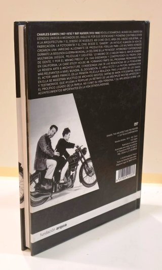 Libro Charles y Ray Eames Arquitectura DVD