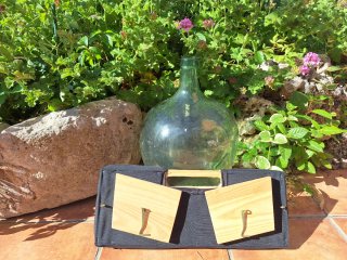 Banco/Taburete de meditación plegable artesanal