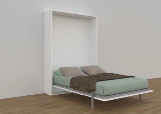 Cama Abatible / Plegable Blanca