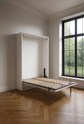 Cama Abatible / Plegable Blanca