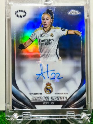 ATHENEA DEL CASTILLO - AUTÓGRAFO ORIGINAL - TOPPS