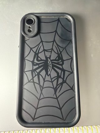 Cover iPhone XR Nera Ragnatela Spider-Man