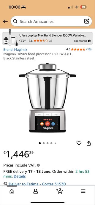 Magimix robot de cocina.