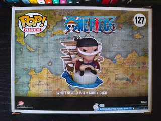 Whitebeard with Moby Dick Funko Pop