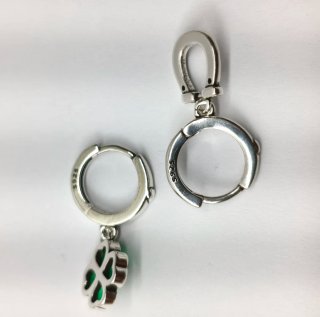Pendientes Plata Trébol y Herradura